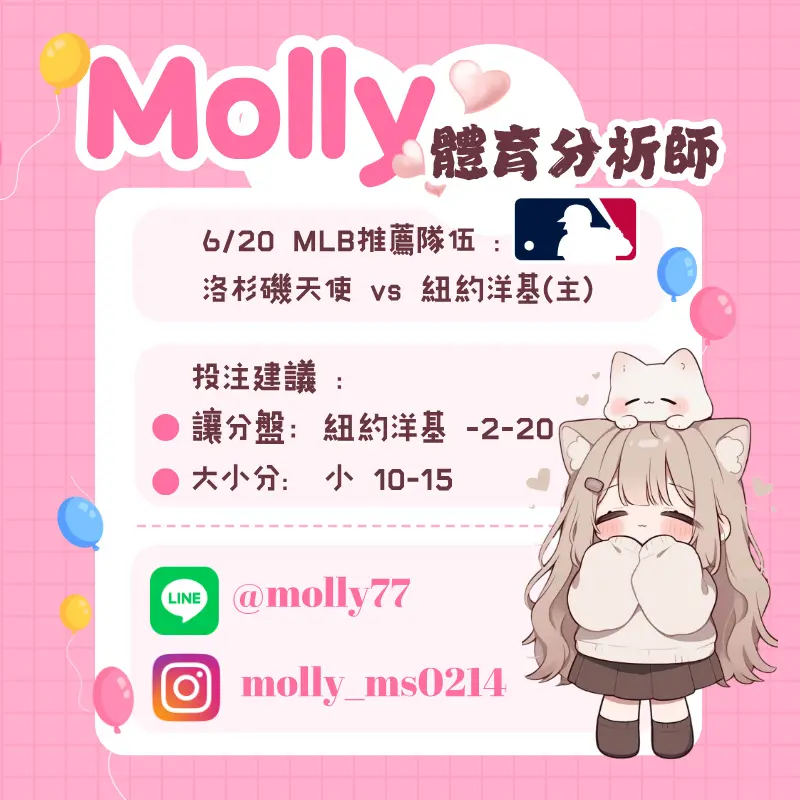 【MLB 賽事分析】鉅城娛樂城 Molly-MLB 戰績預測 6/20 洛杉磯天使 vs 紐約洋基(主) 1 【MLB 賽事分析】Molly-MLB 戰績預測 6/20 洛杉磯天使 vs 紐約洋基(主)