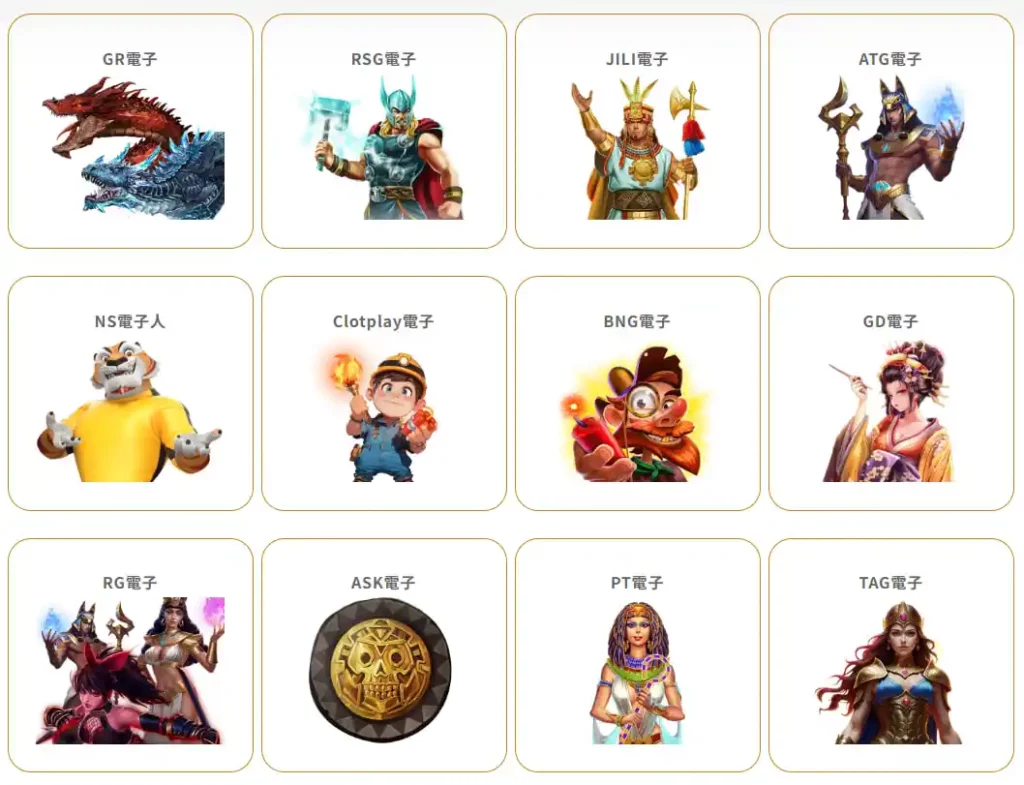 鉅城娛樂城遊戲場館全攻略|真人百家樂、老虎機、體育投注一次看 3 老虎 1